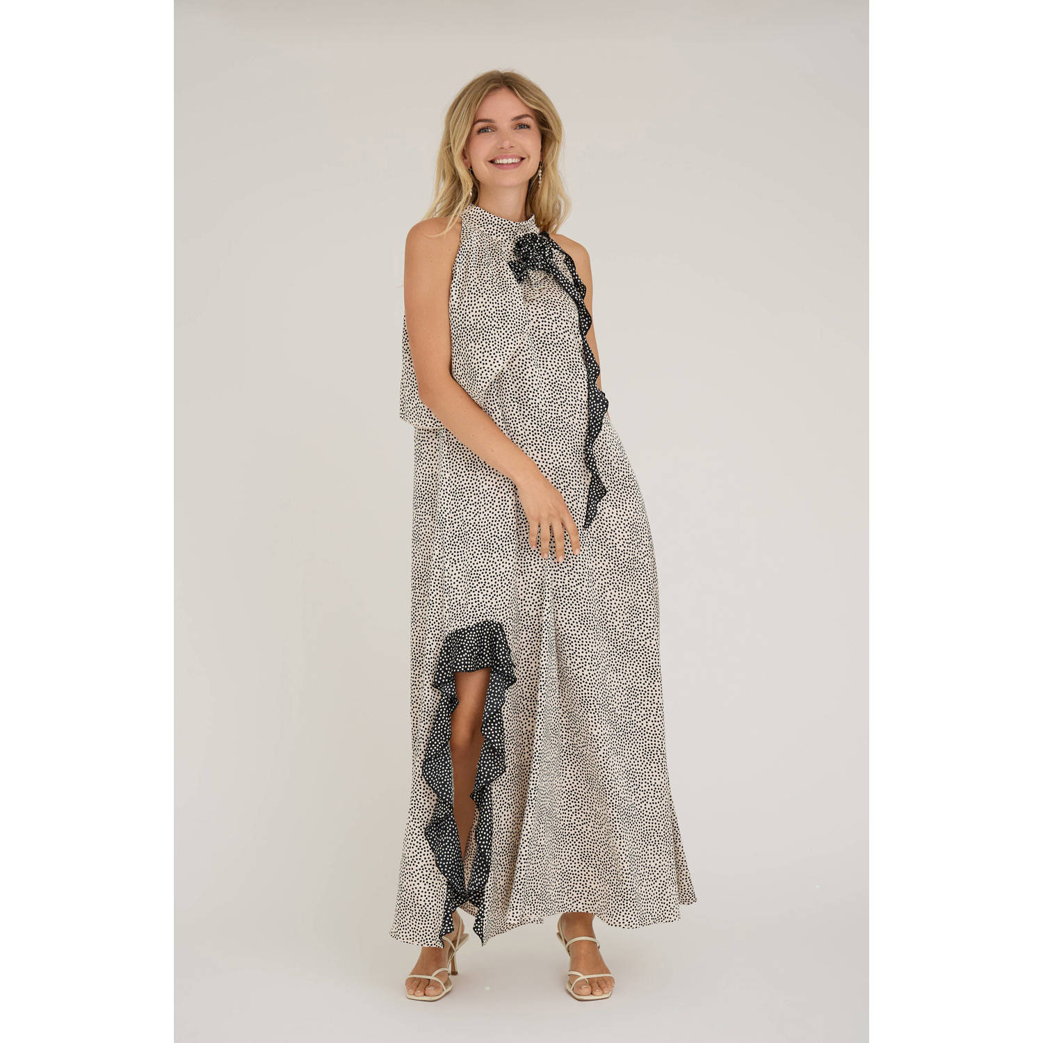 A-View maxi jurk zwart