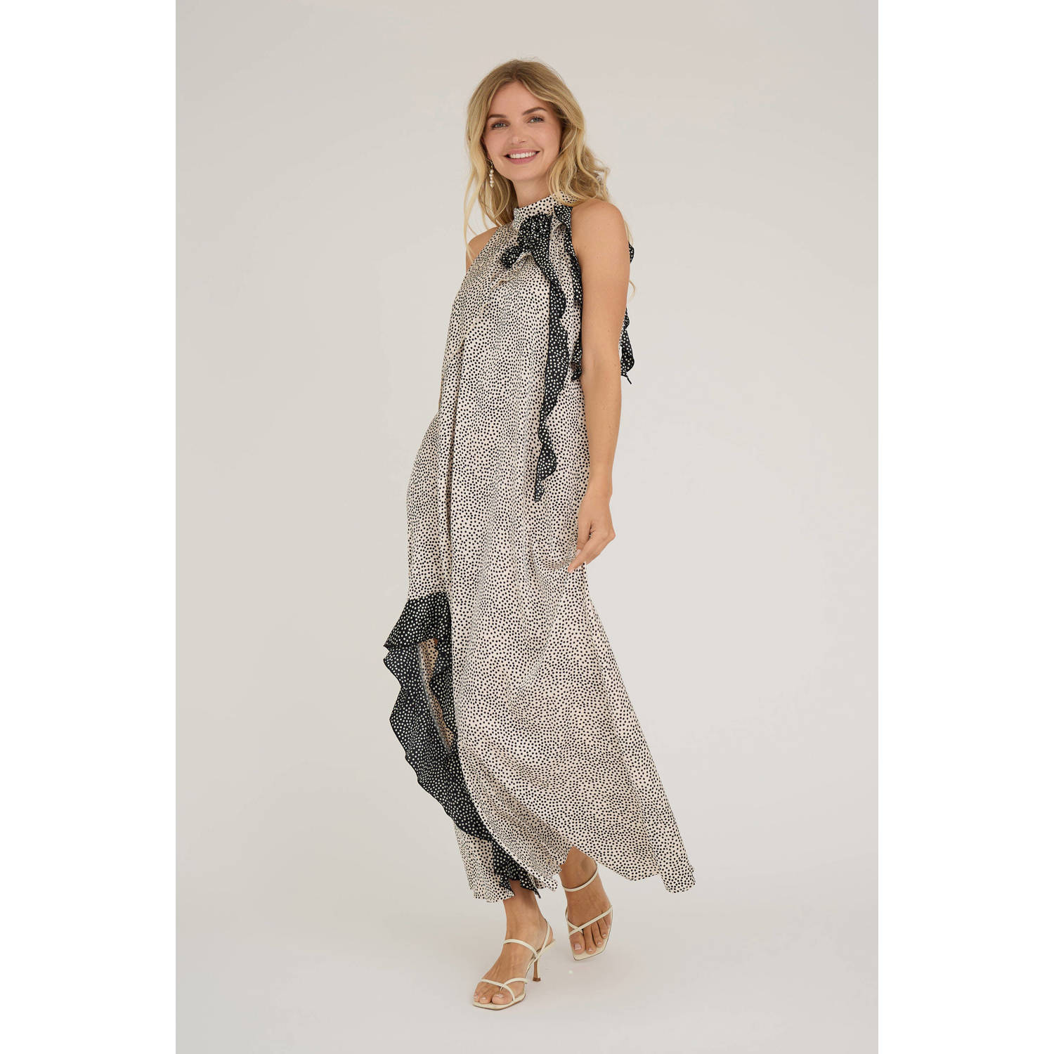 A-View maxi jurk zwart