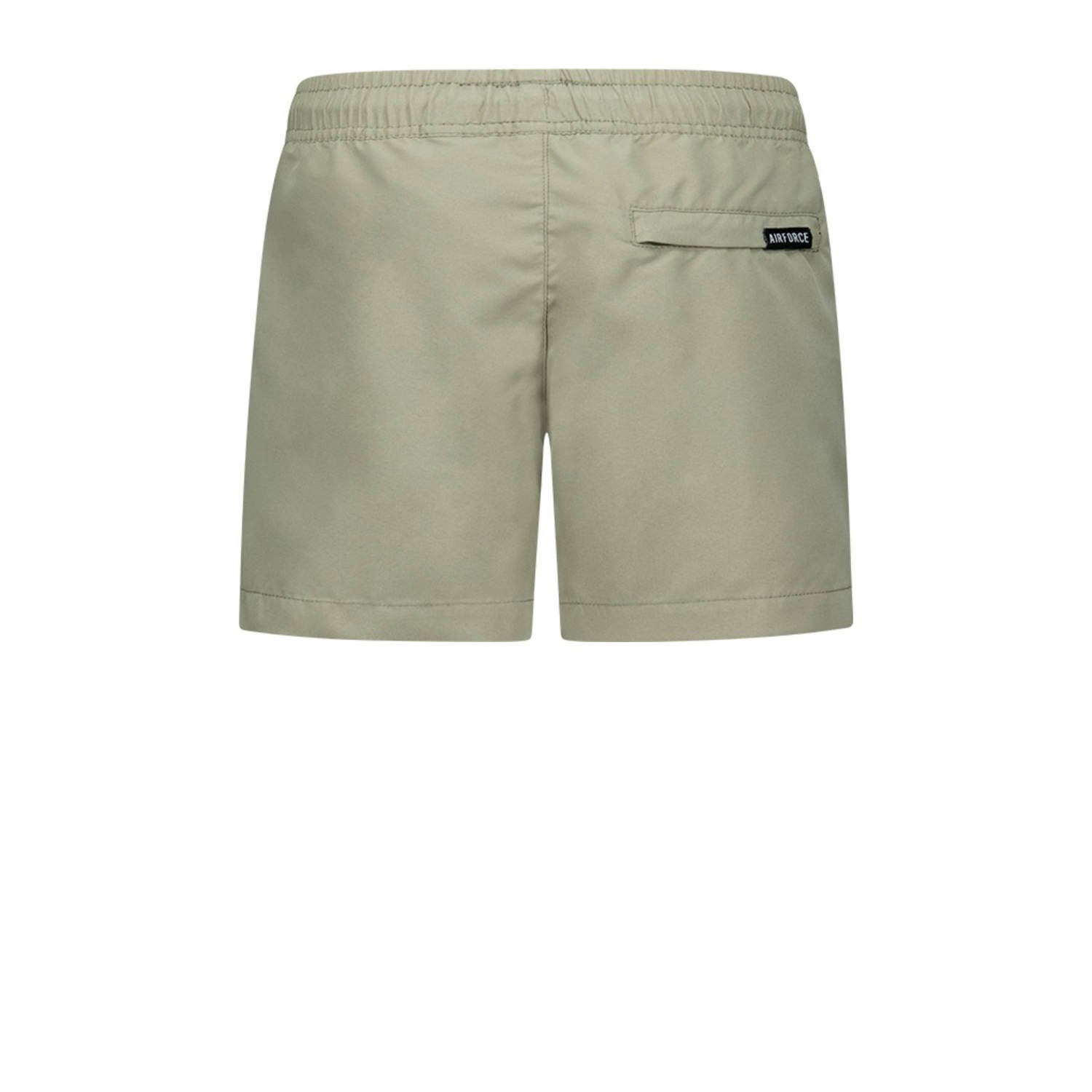Airforce zwemshort olijfgroen