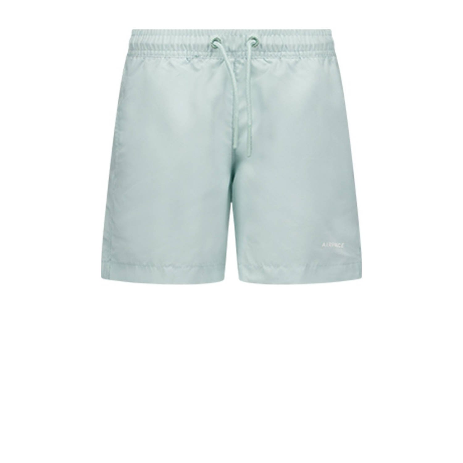 Airforce zwemshort lichtblauw