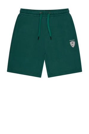 regular sweatshort donkergroen