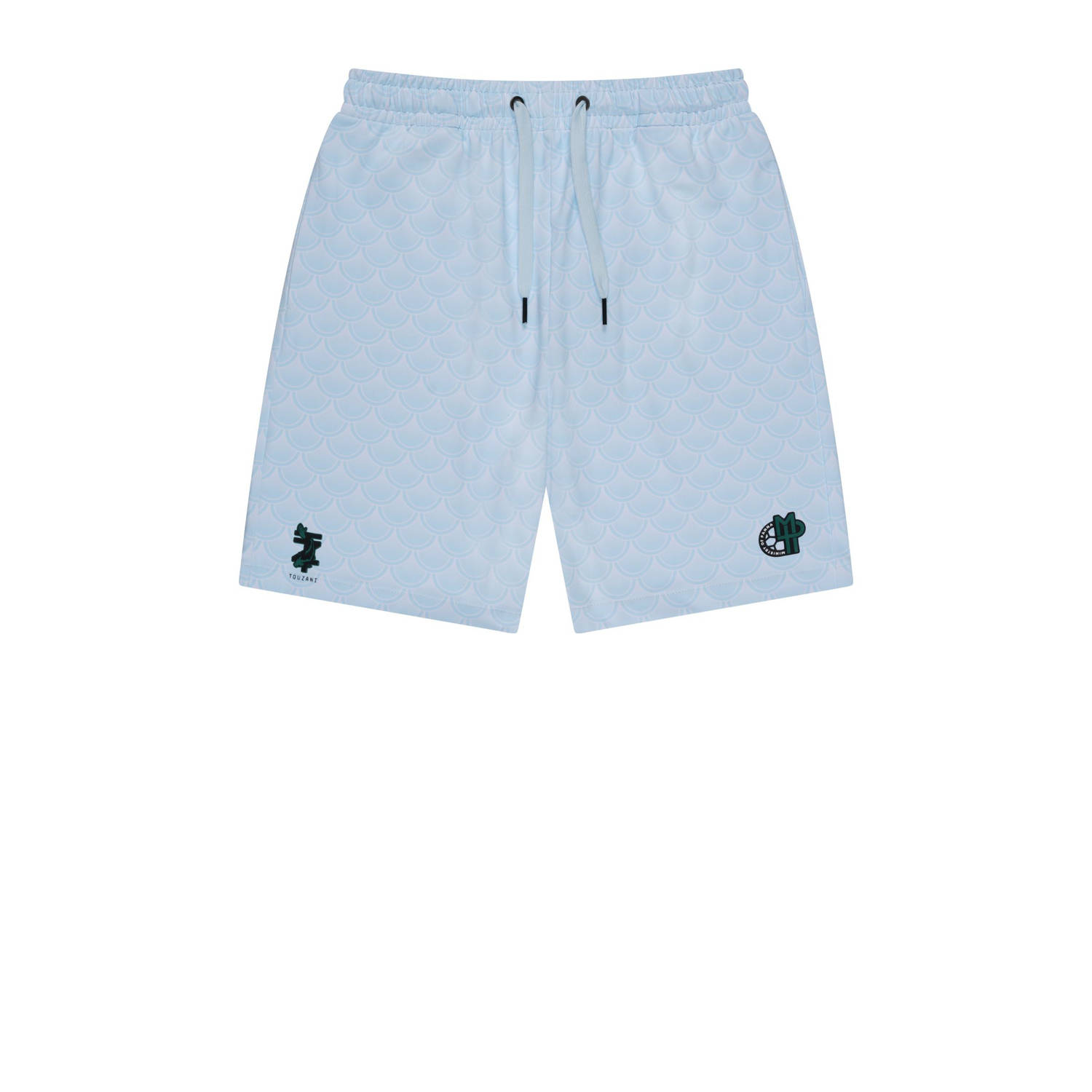 Touzani regular casual short lichtblauw