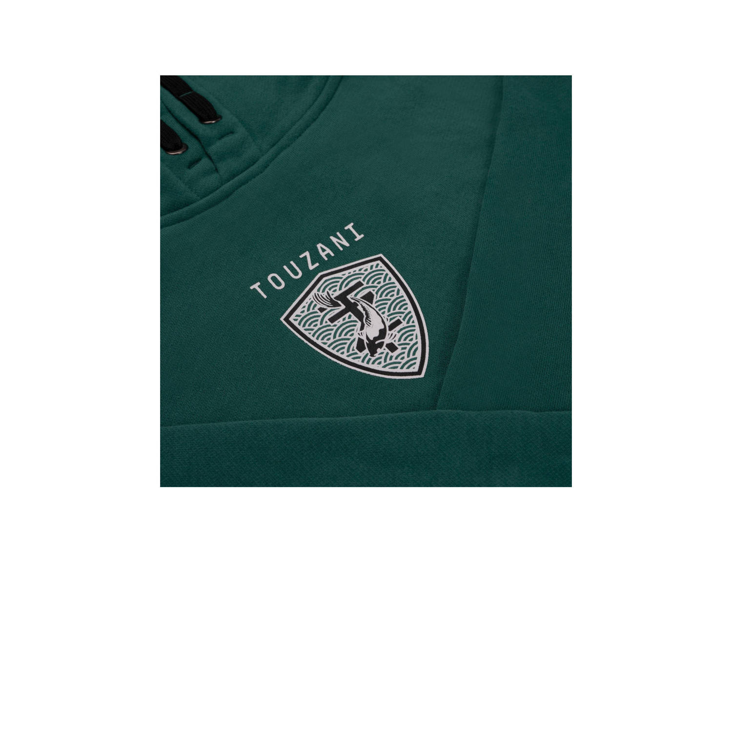 Touzani hoodie donkergroen