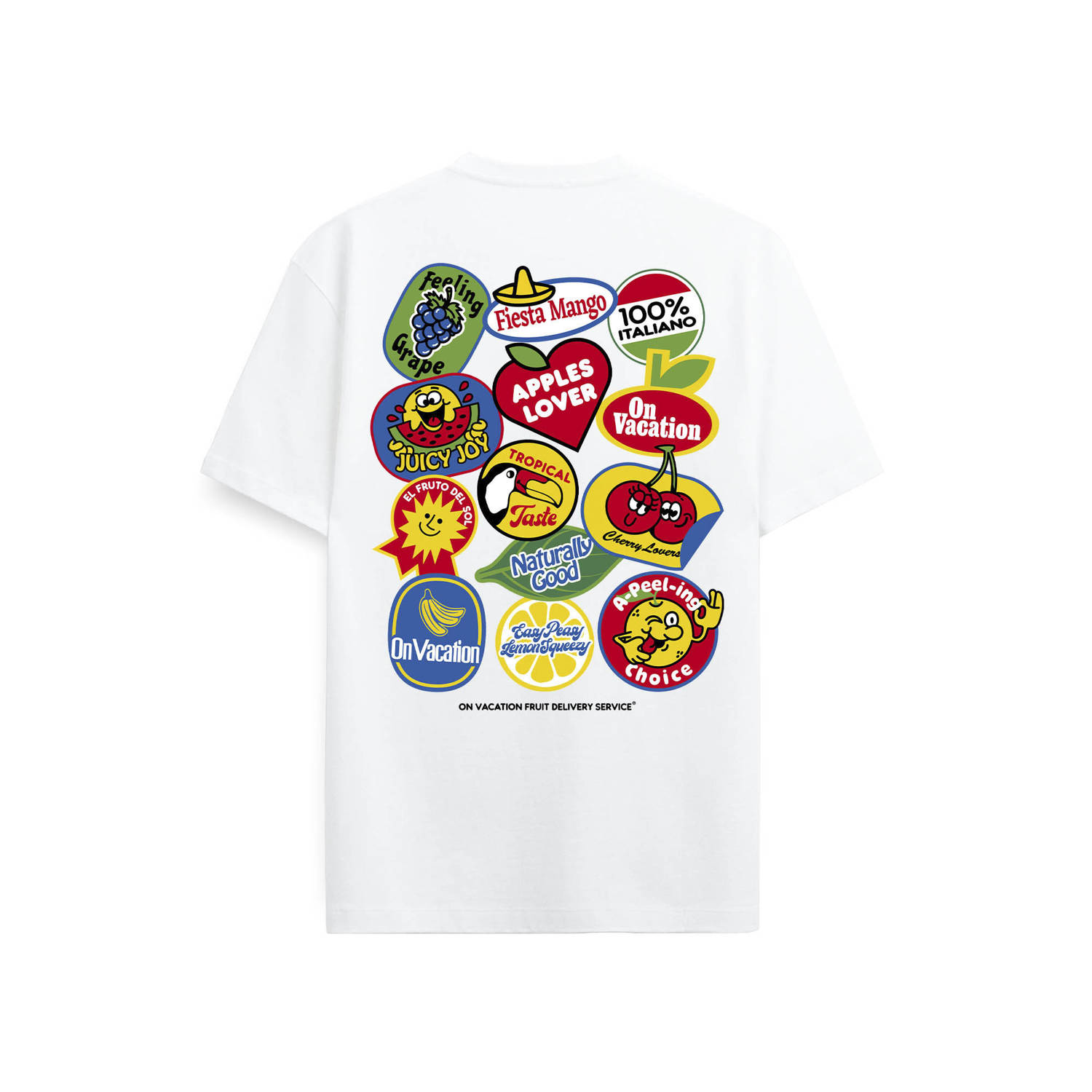 On Vacation Club T-shirt wit