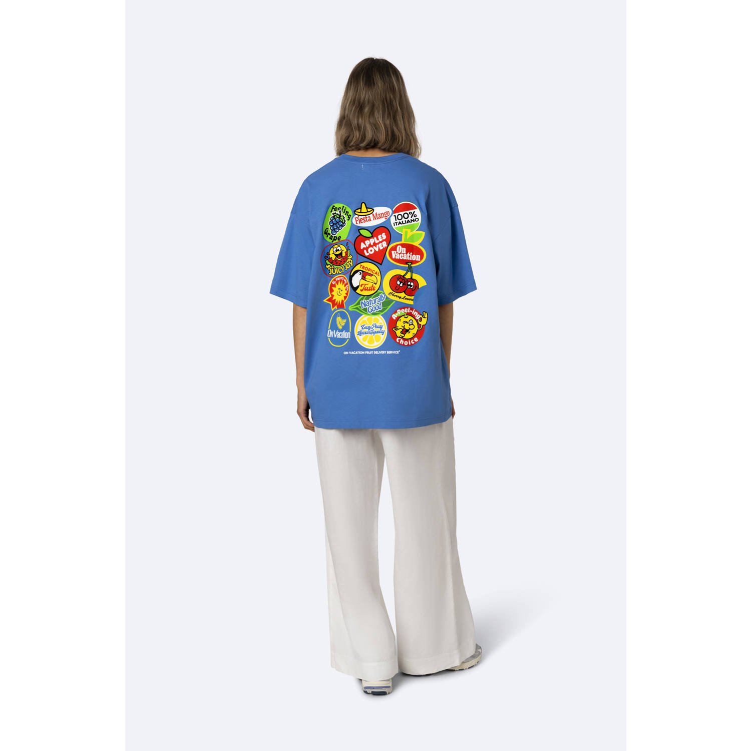 On Vacation Club T-shirt blauw