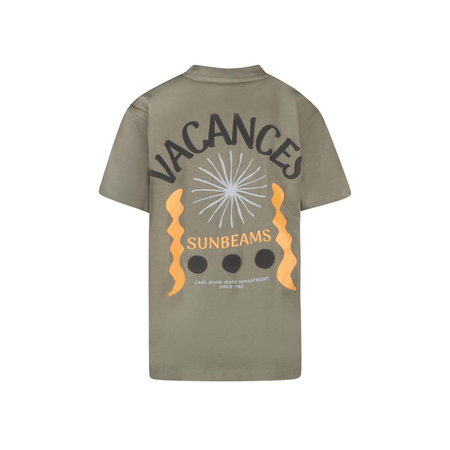 Cars T-shirt olijfgroen