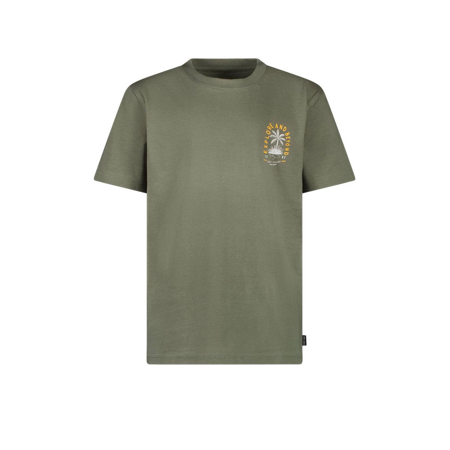 Cars T-shirt olijfgroen