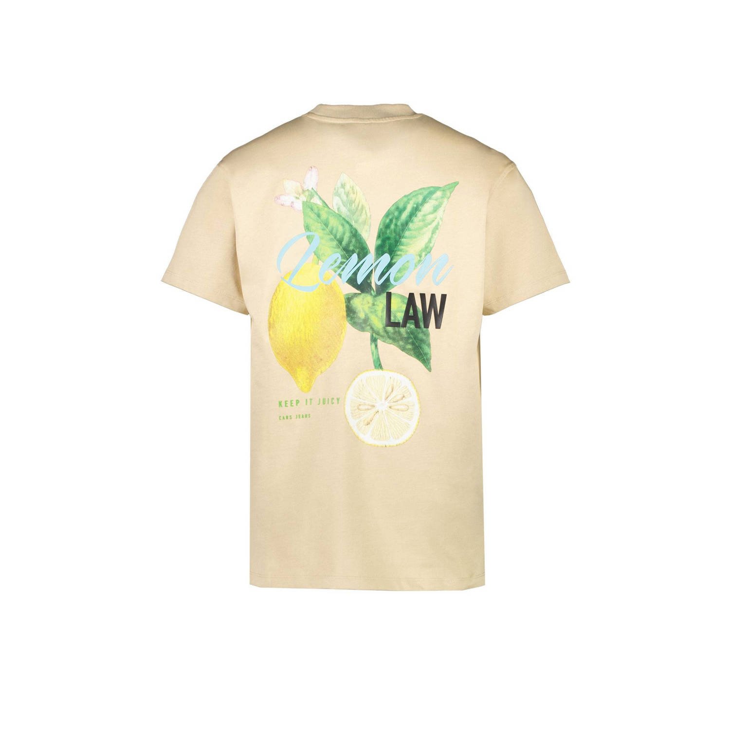 Cars T-shirt beige