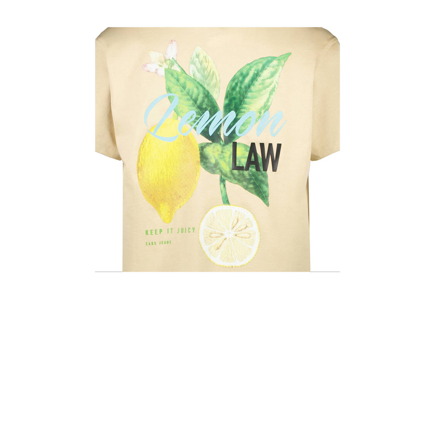 Cars T-shirt beige
