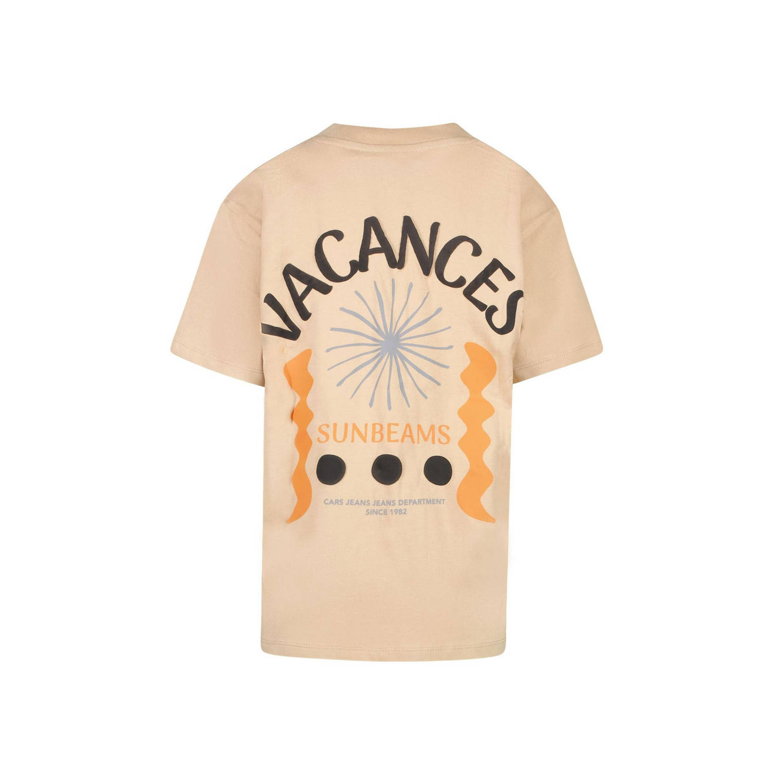 Cars T-shirt beige