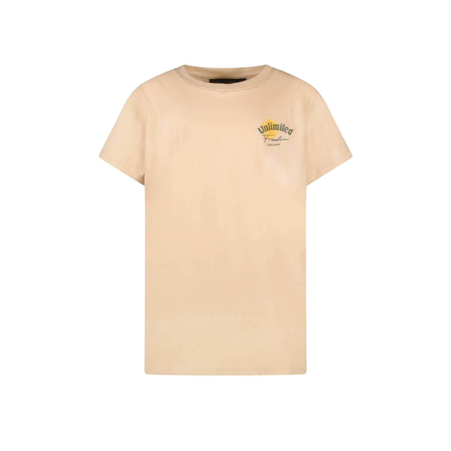 Cars T-shirt beige