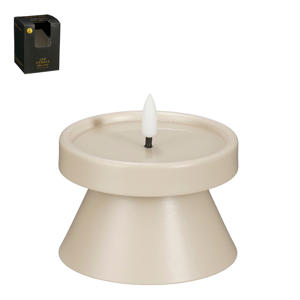 Mica Decorations olielamp taupe (draadloos)