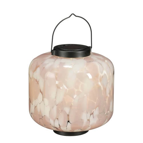 Luca Lighting lantaarn Solar wit (21x22 cm) afbeelding