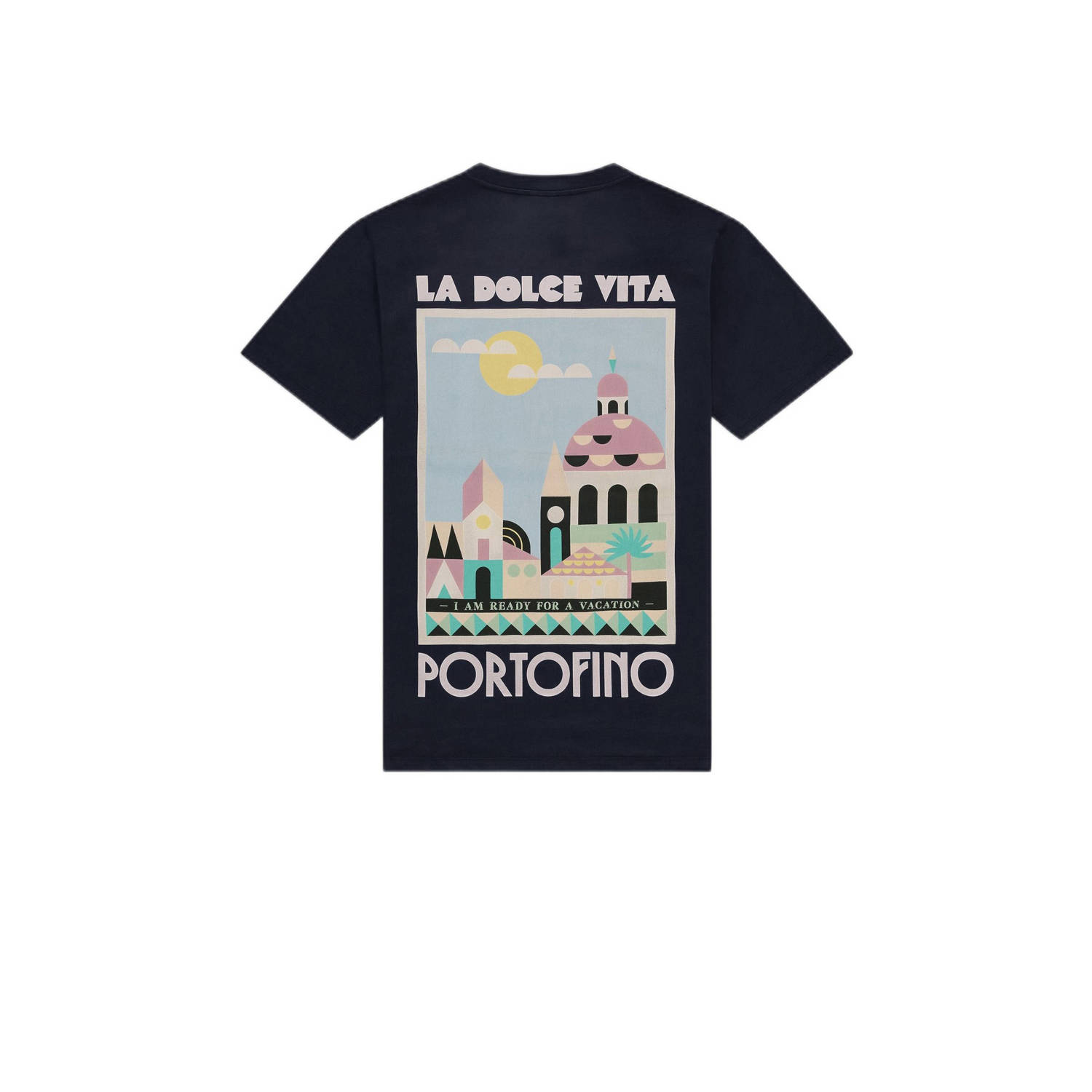 Kultivate T-shirt donkerblauw