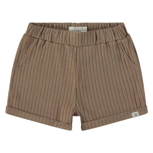 A Tiny Story sweatshort bruin afbeelding