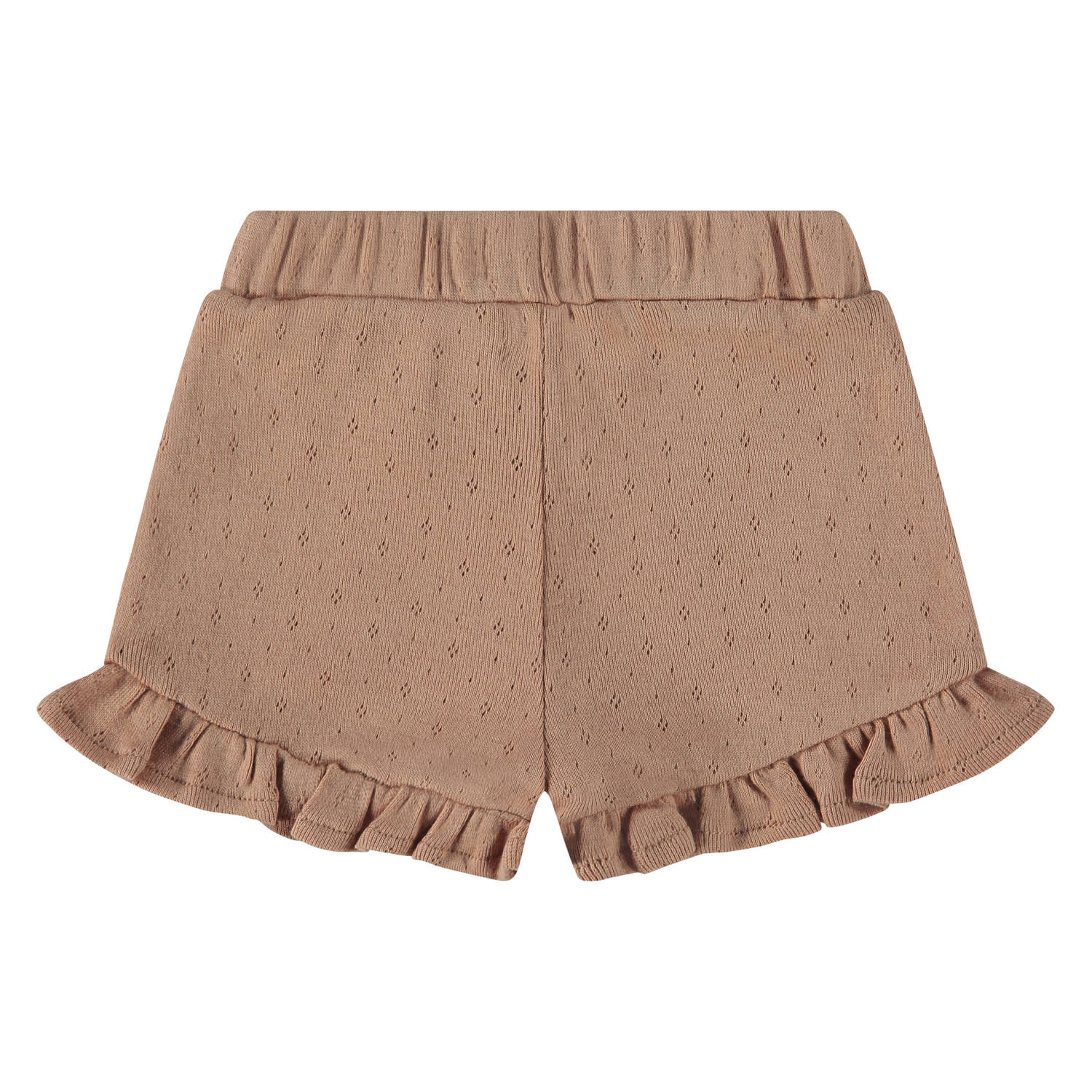 A Tiny Story casual short met ruches roze