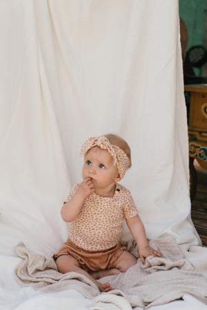 romper roze/beige