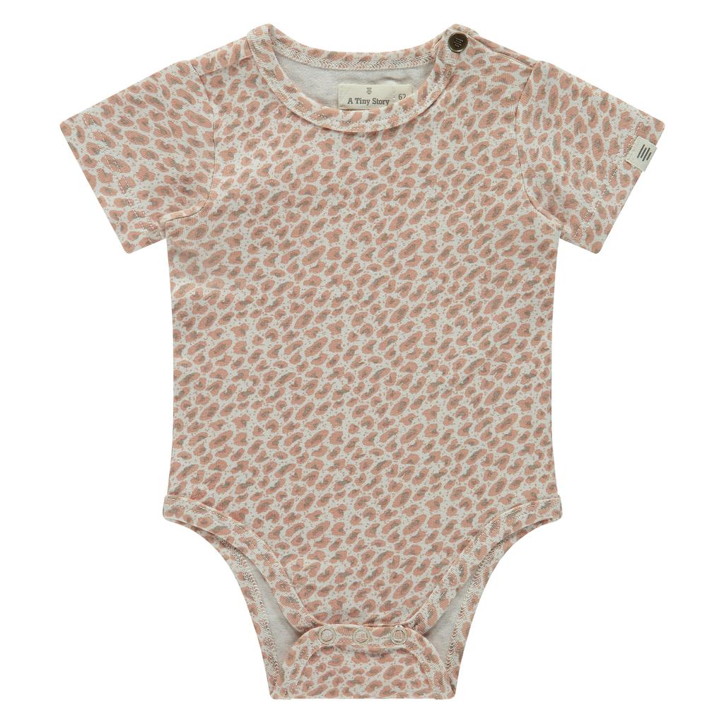A Tiny Story romper roze/beige