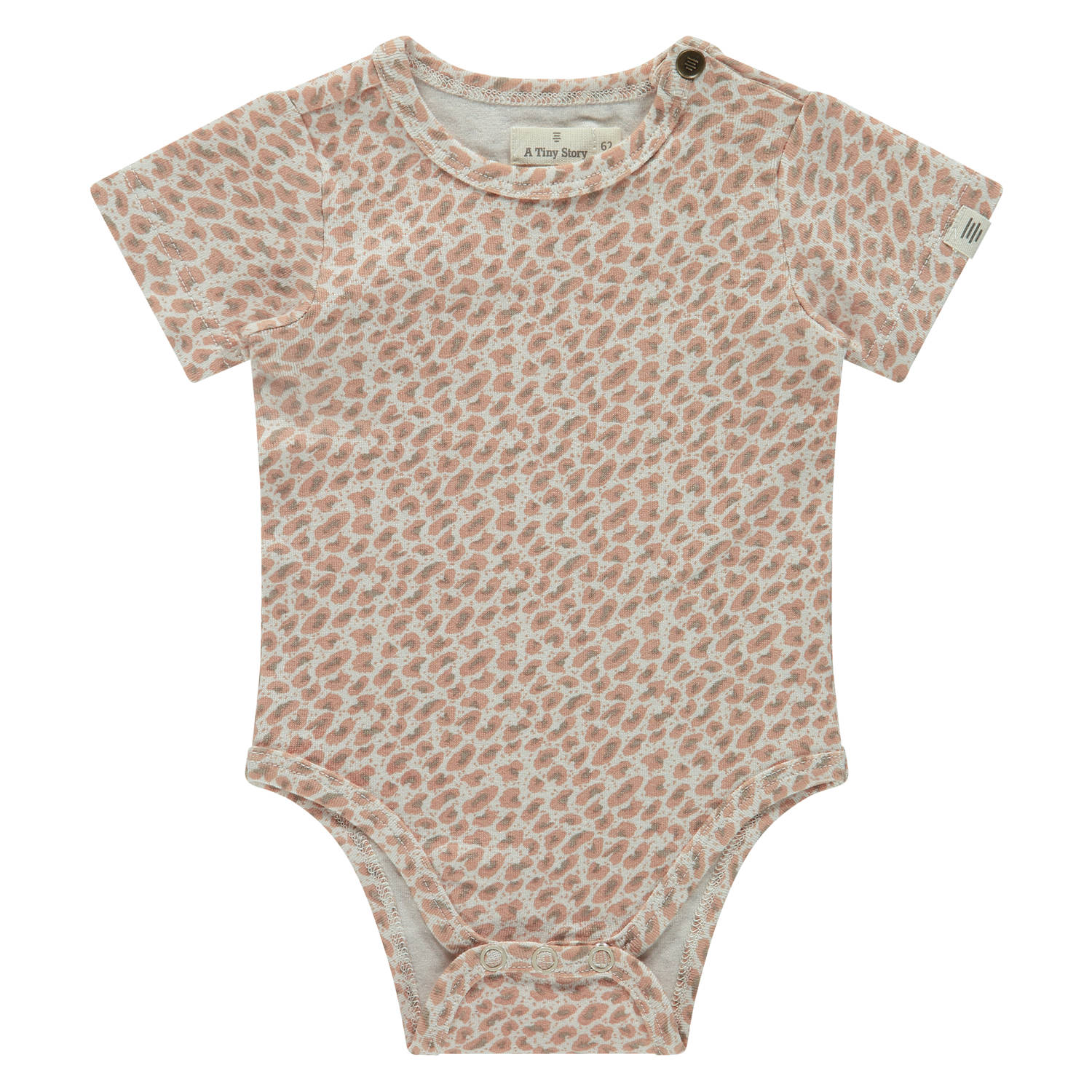 A Tiny Story romper roze beige