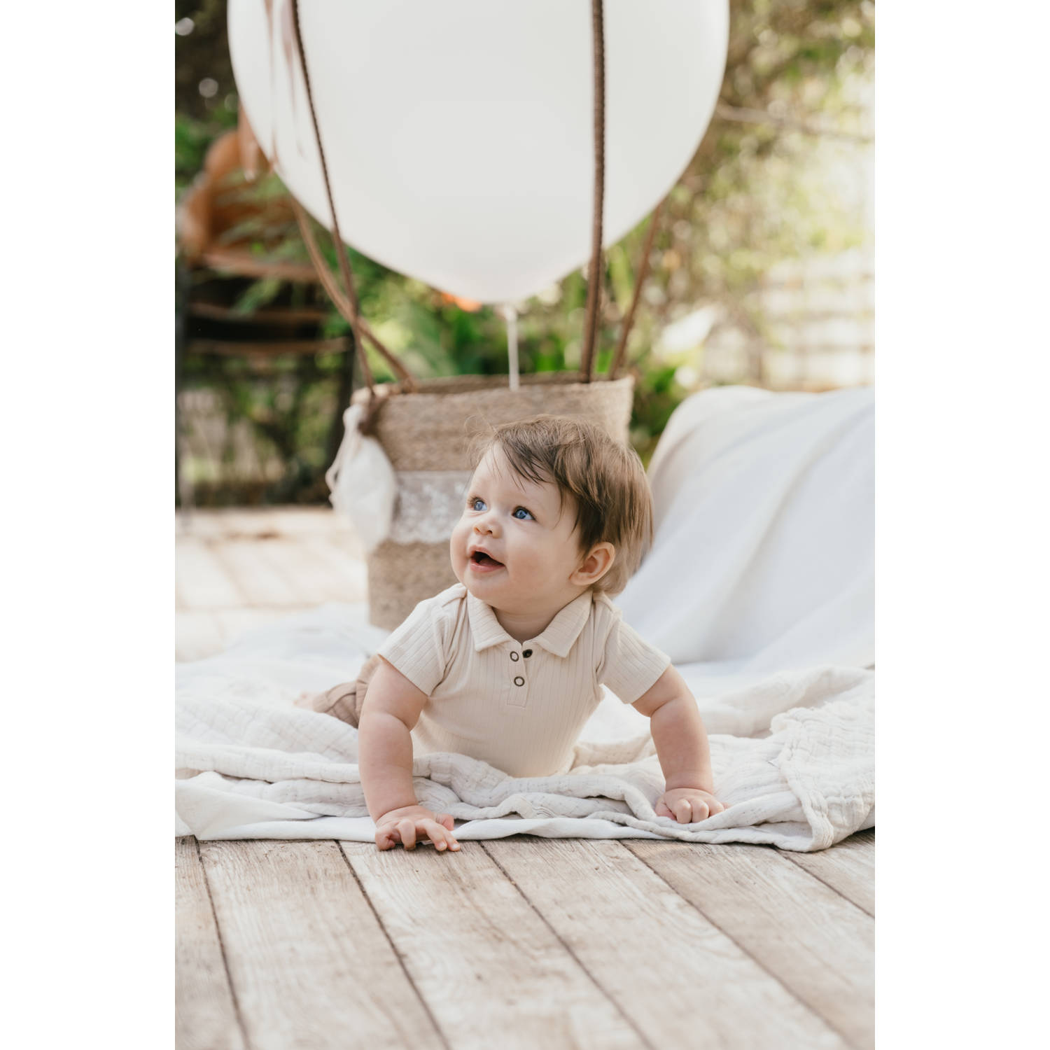 A Tiny Story polo ecru