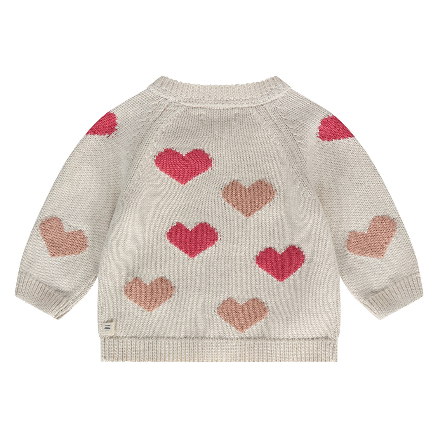 A Tiny Story gebreid vest ecru