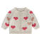 A Tiny Story gebreid vest ecru
