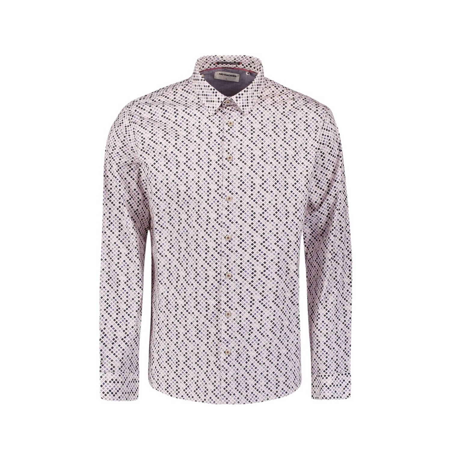 No Excess casual overhemd roze