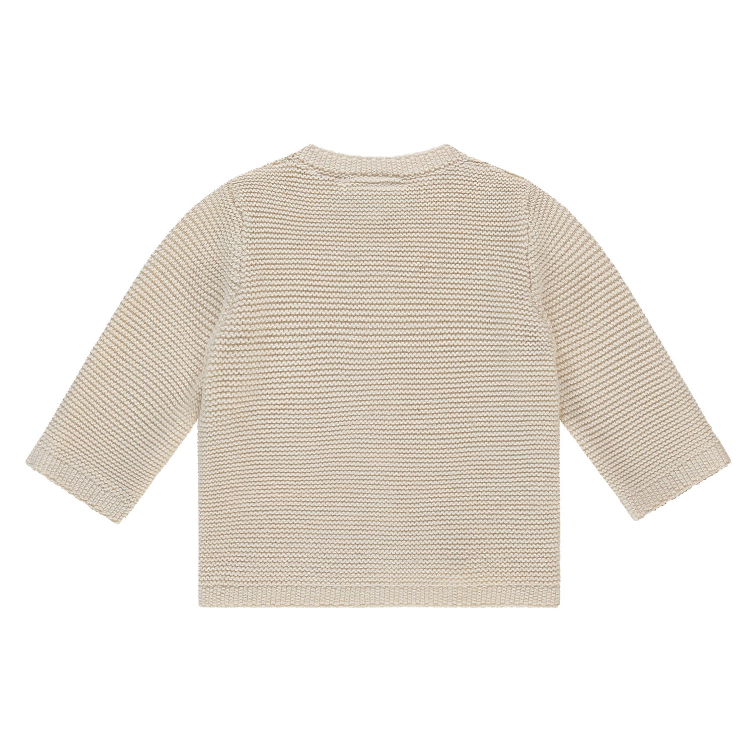 Babyface vest ecru grof gebreid