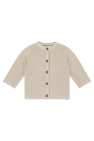 vest ecru grof gebreid
