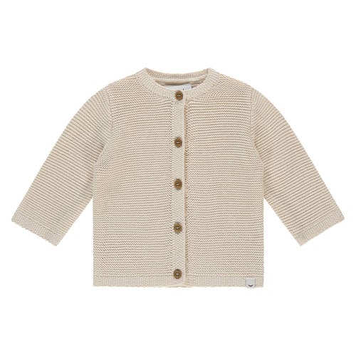 Babyface vest ecru grof gebreid afbeelding