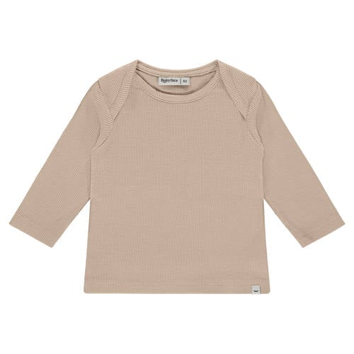 Babyface longsleeve beige rib gebreid afbeelding