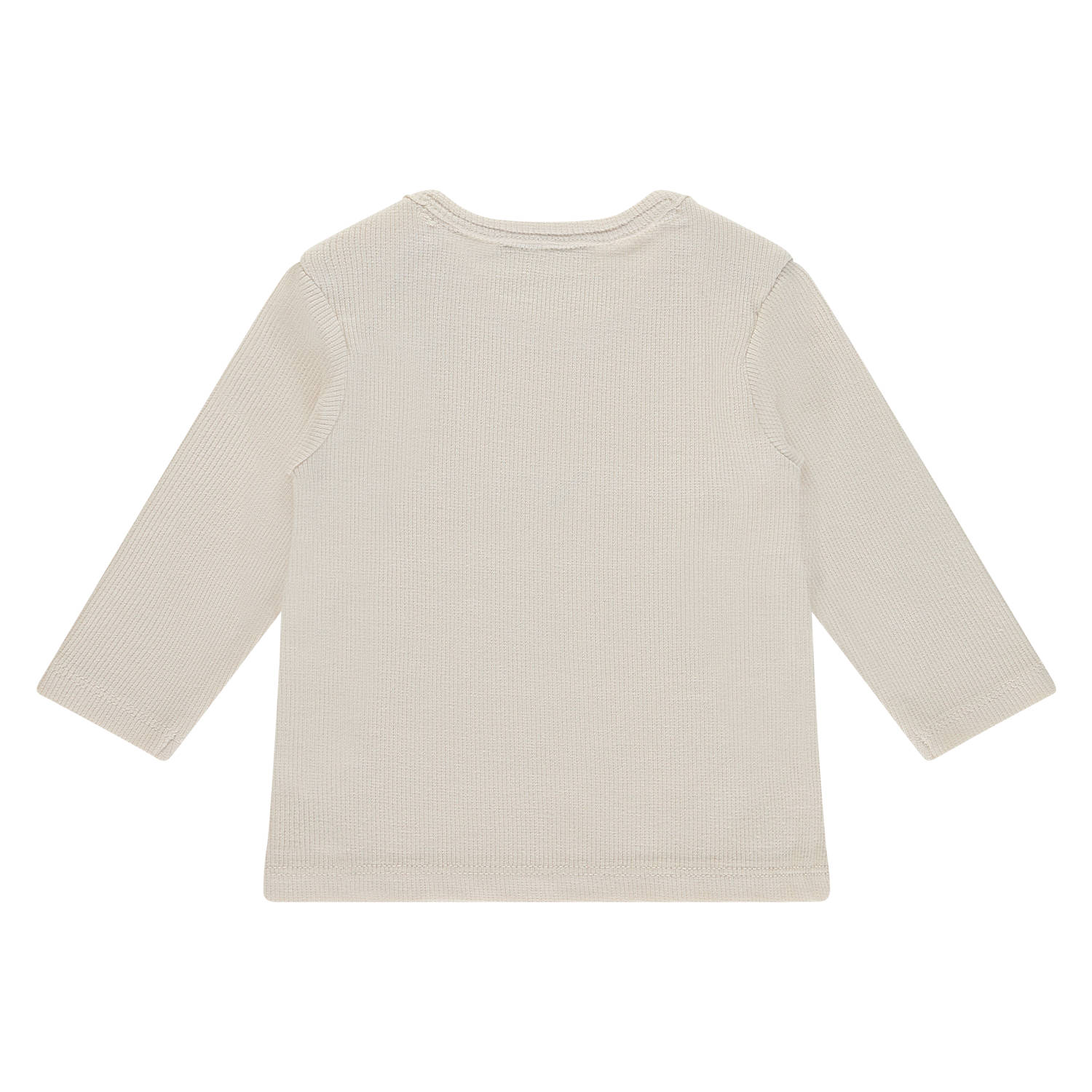 Babyface longsleeve ecru rib gebreid