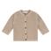 Babyface vest beige grof gebreid