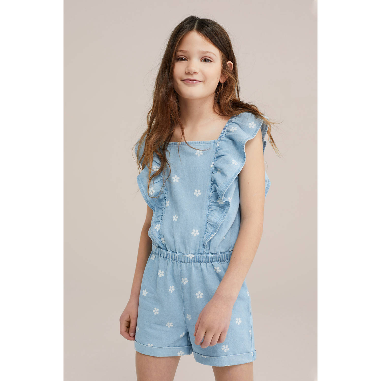 WE Fashion Blue Ridge light blue denim