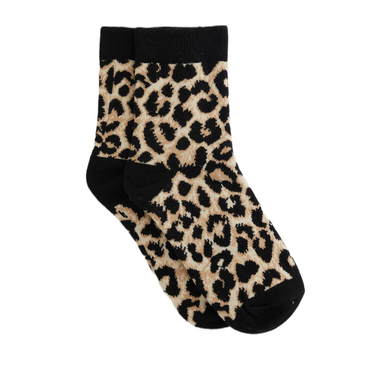 WE Fashion sokken bruin zwart beige