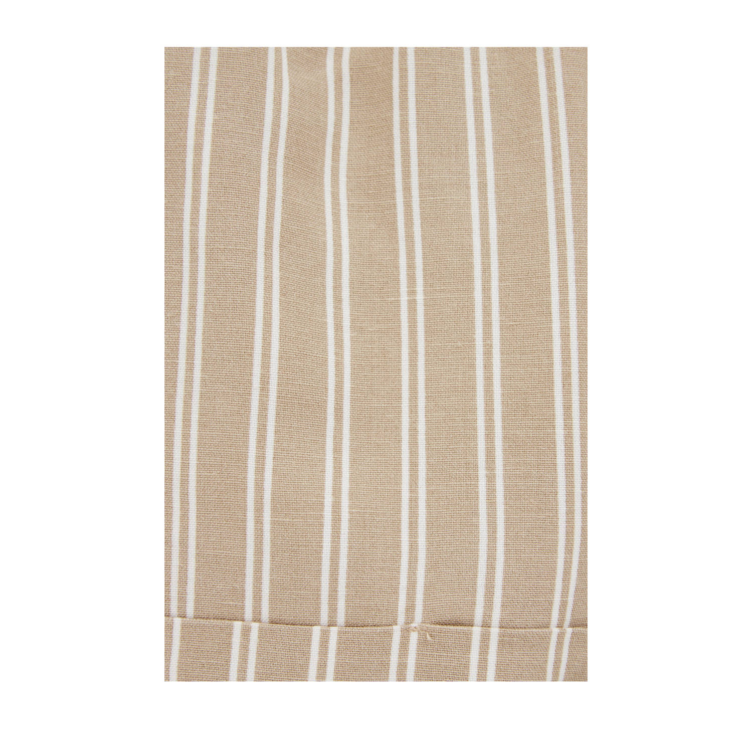 WE Fashion straight paperbag short beige