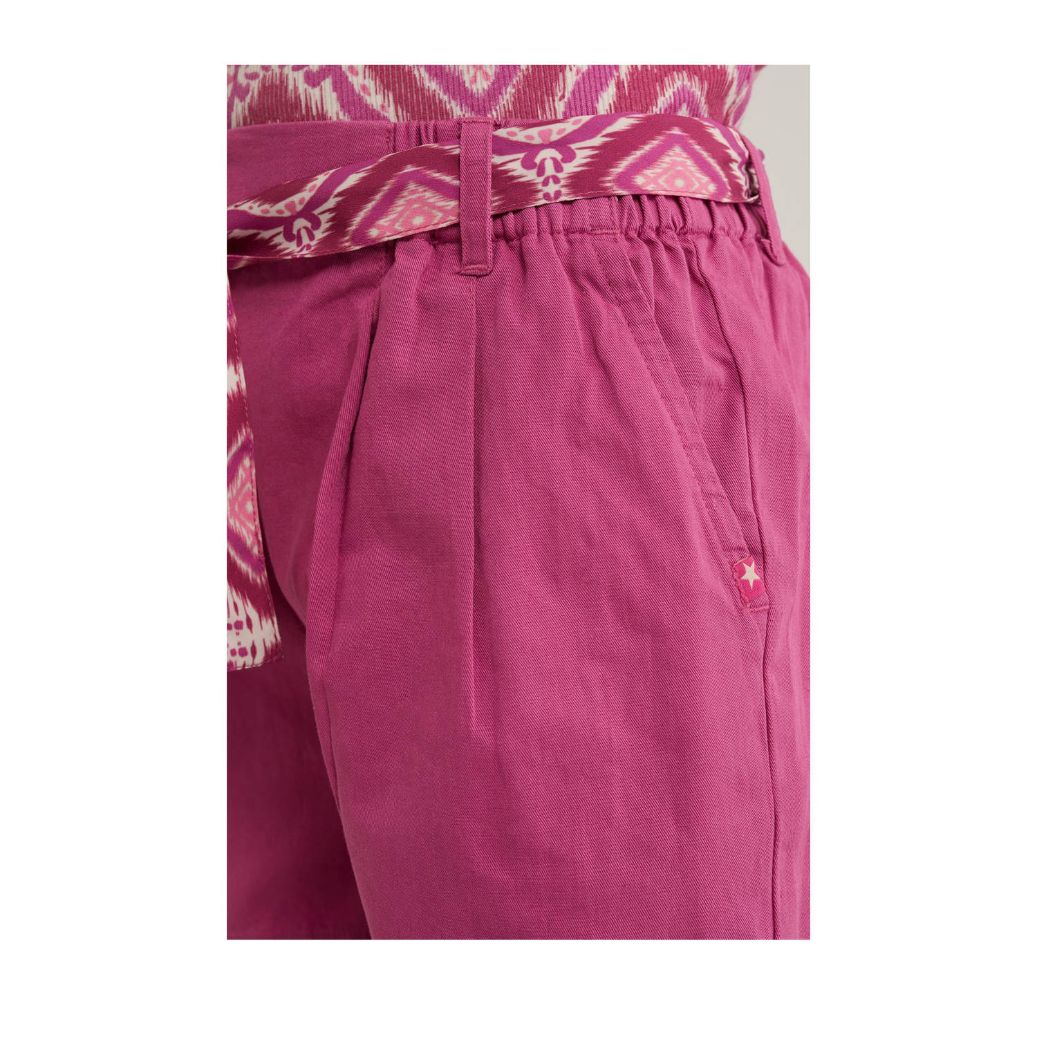 WE Fashion casual short roze