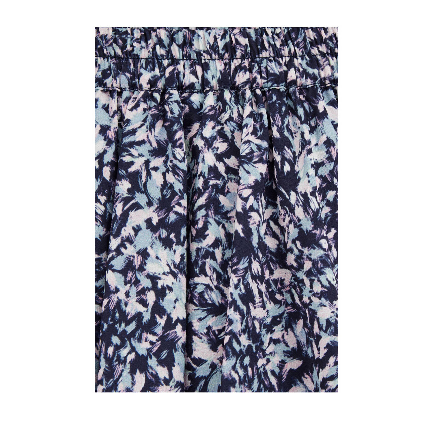 WE Fashion korte rok blauw