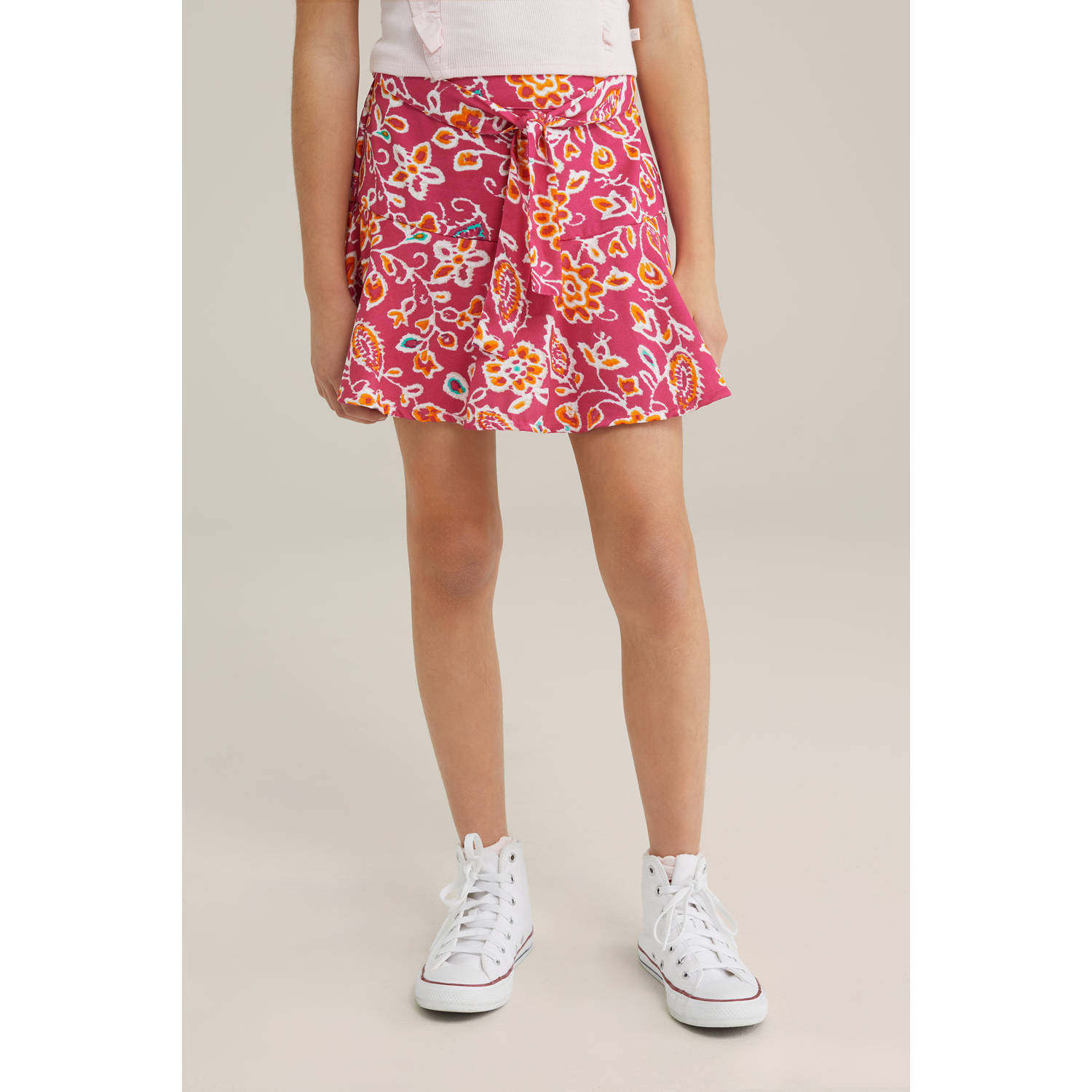 WE Fashion skort roze