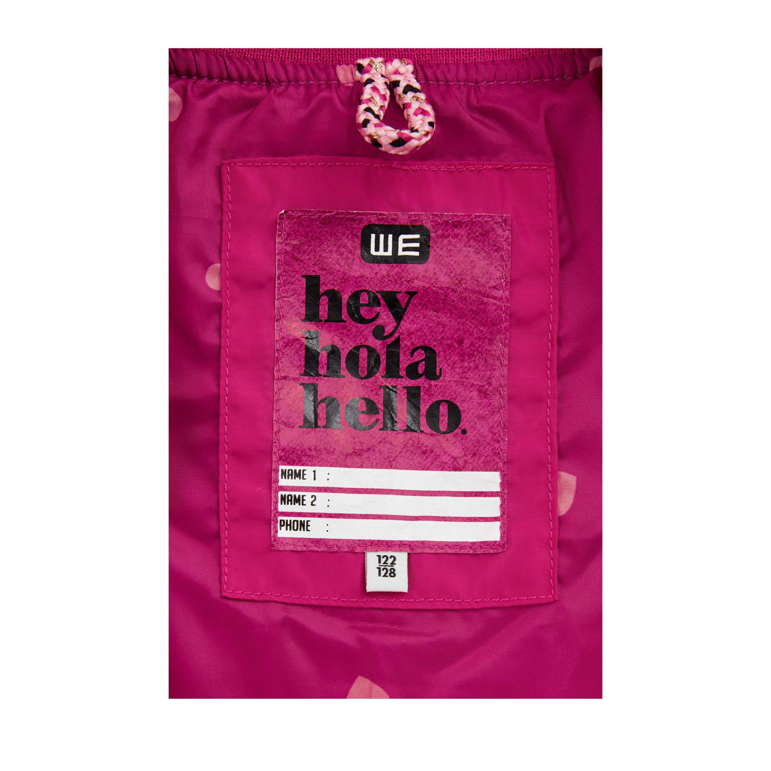 WE Fashion bomberjack roze