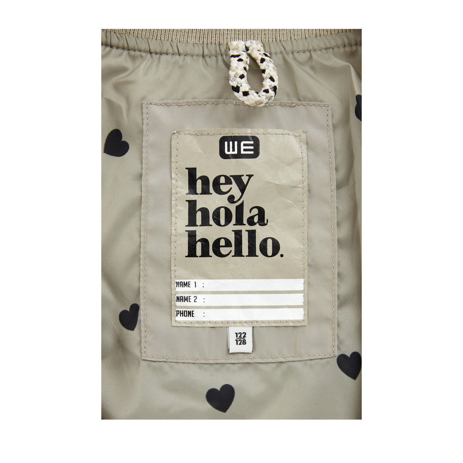 WE Fashion bomberjack groen