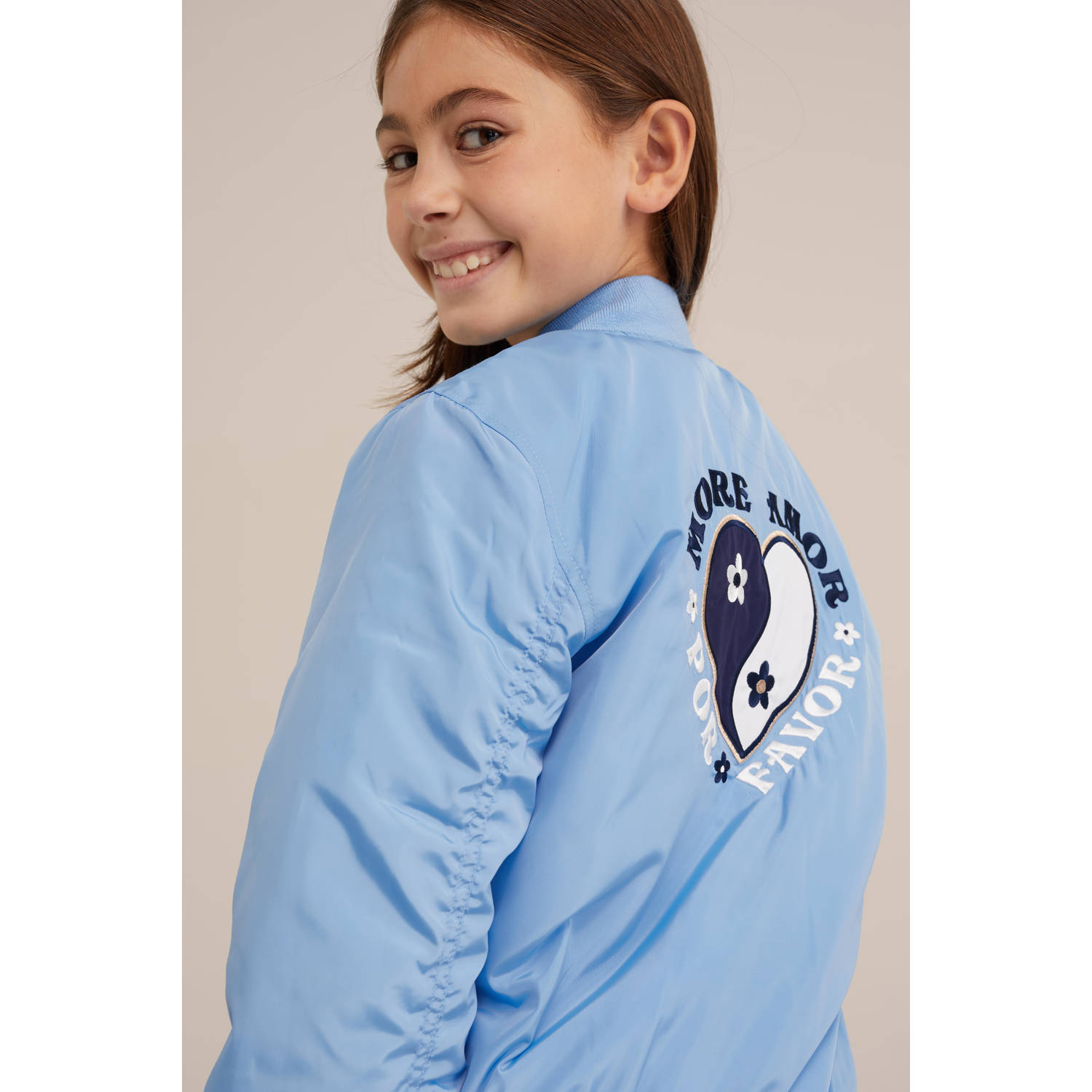 WE Fashion bomberjack blauw