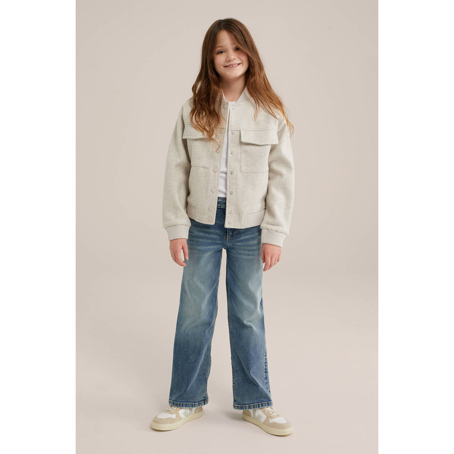 WE Fashion bomberjack beige