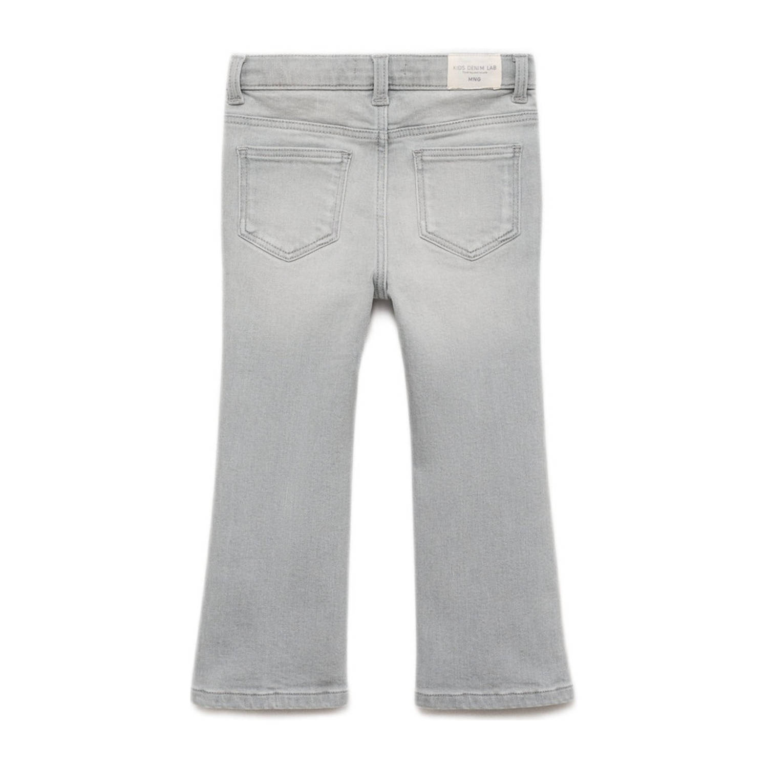 Mango Kids flared jeans grey denim