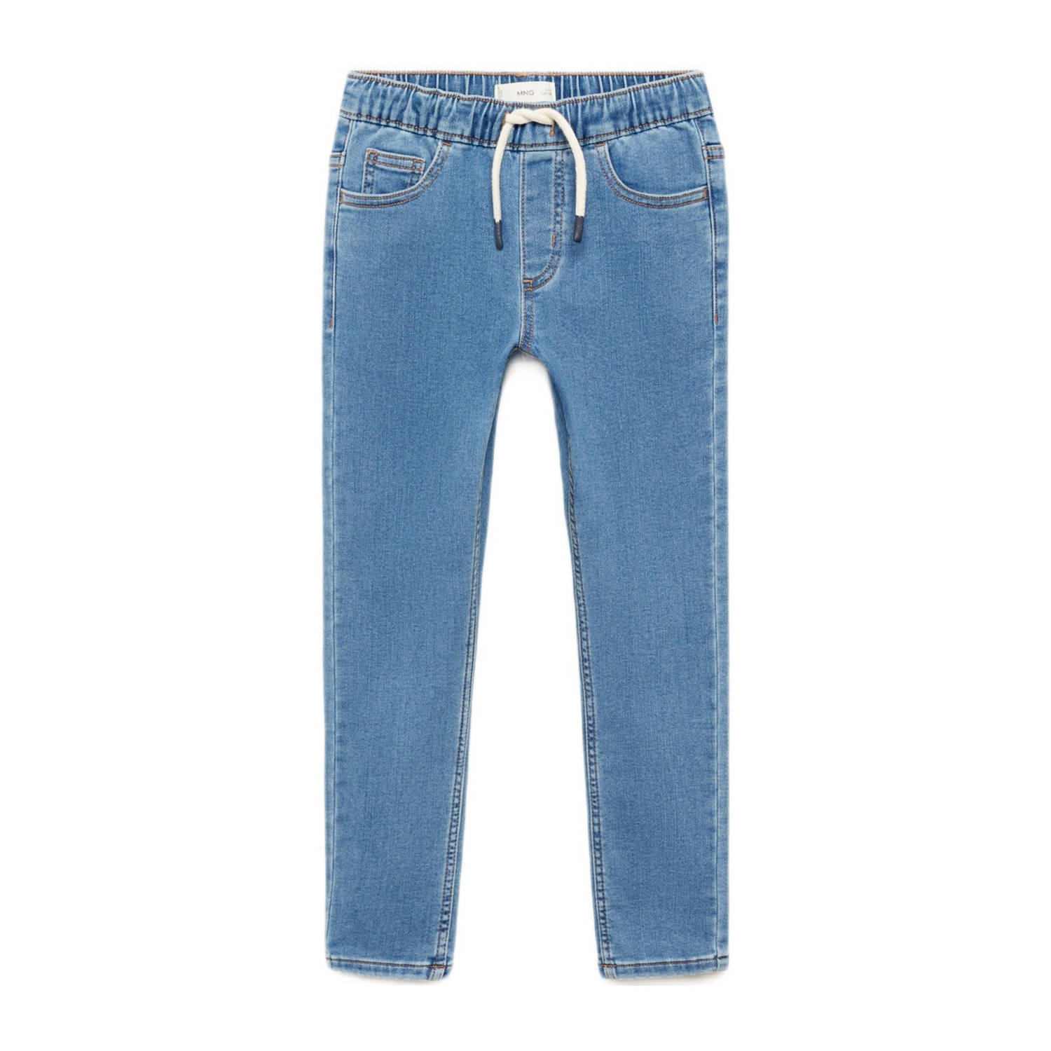 Mango Kids regular fit jeans light blue denim