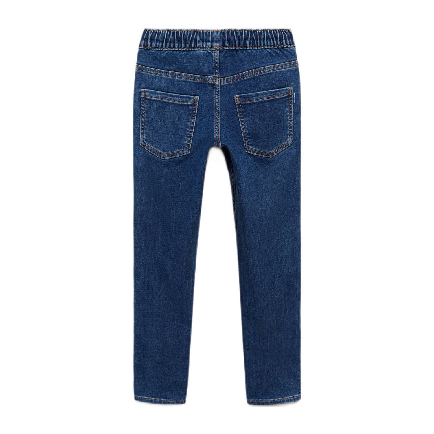 Mango Kids regular fit jeans medium blue denim