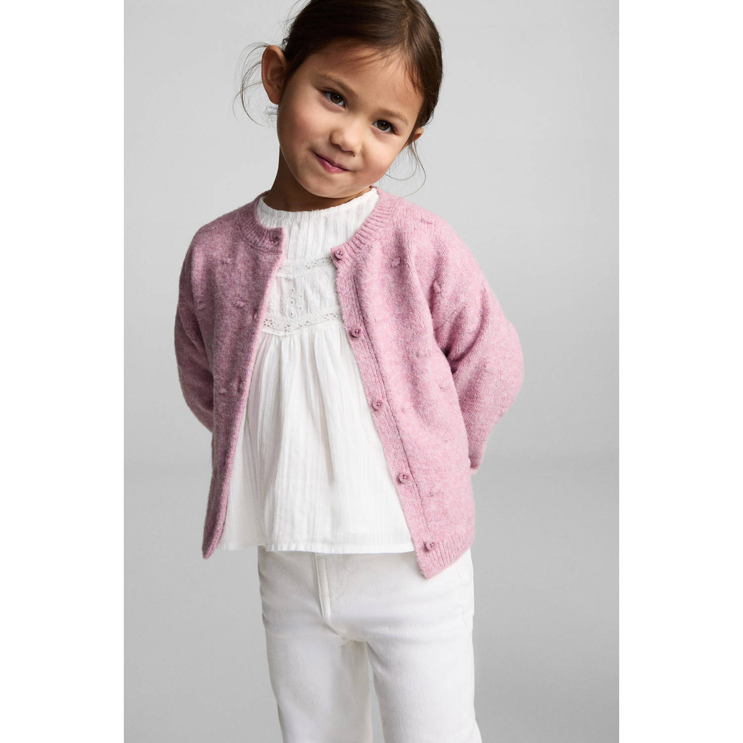 Mango Kids flared jeans wit