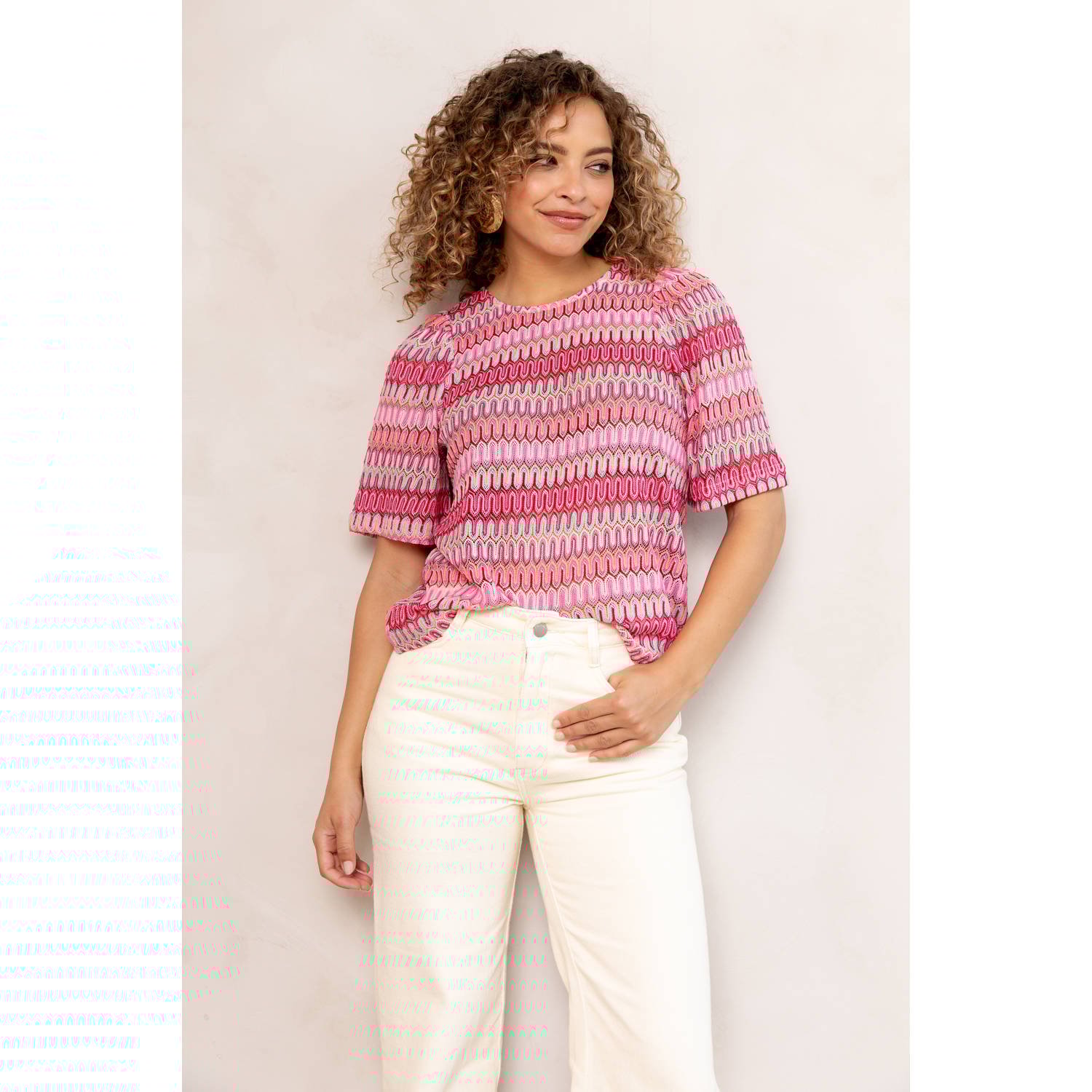 Freebird top roze
