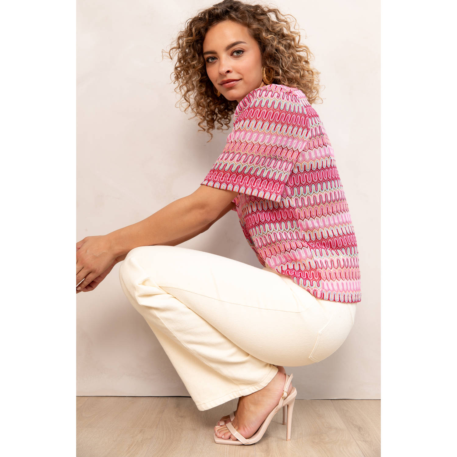 Freebird top roze