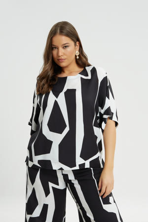 blousetop zwart